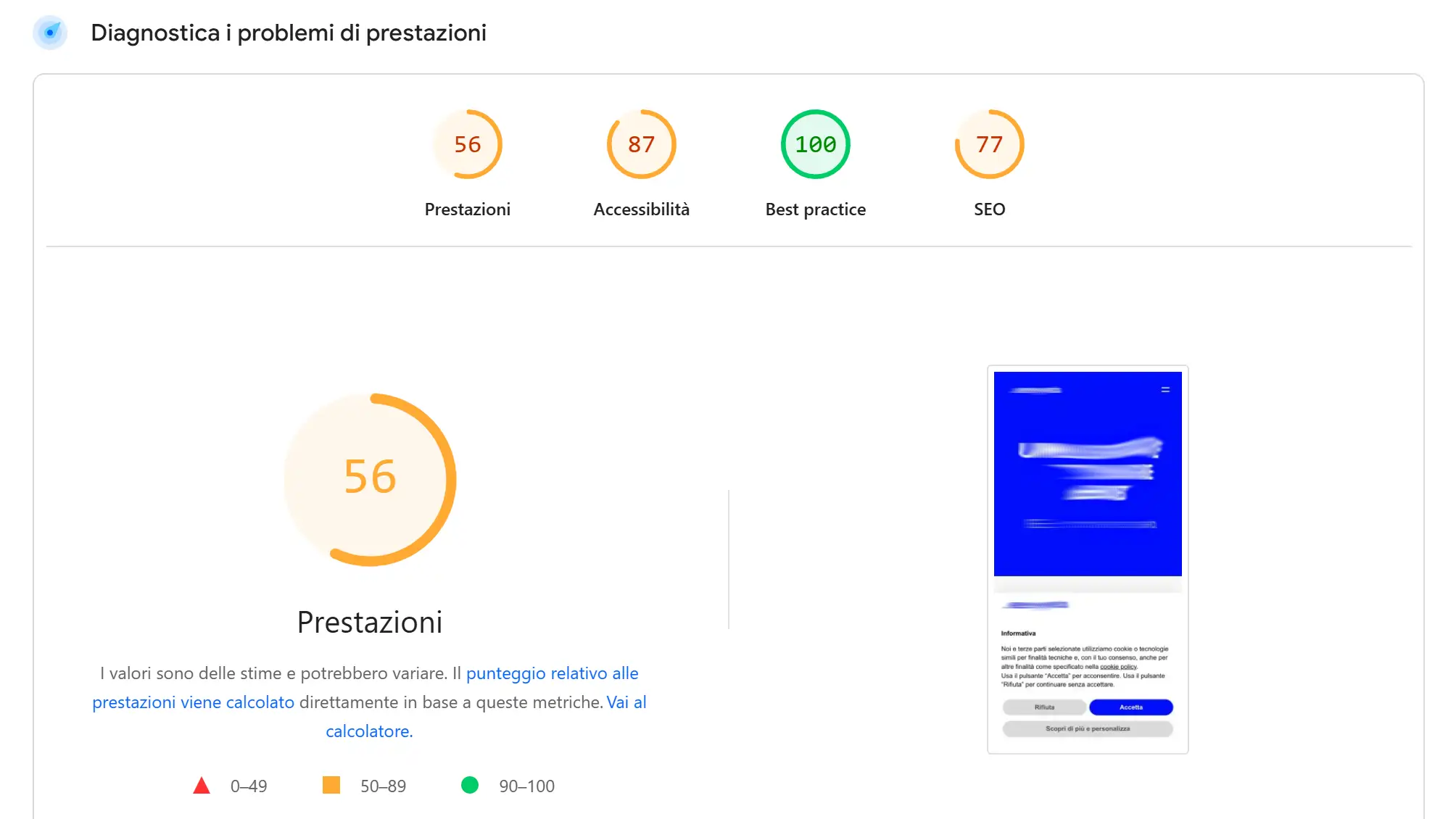 Accessibilità Google