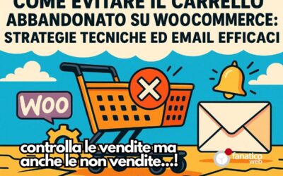 Come evitare il carrello abbandonato su WooCommerce: strategie tecniche ed email efficaci