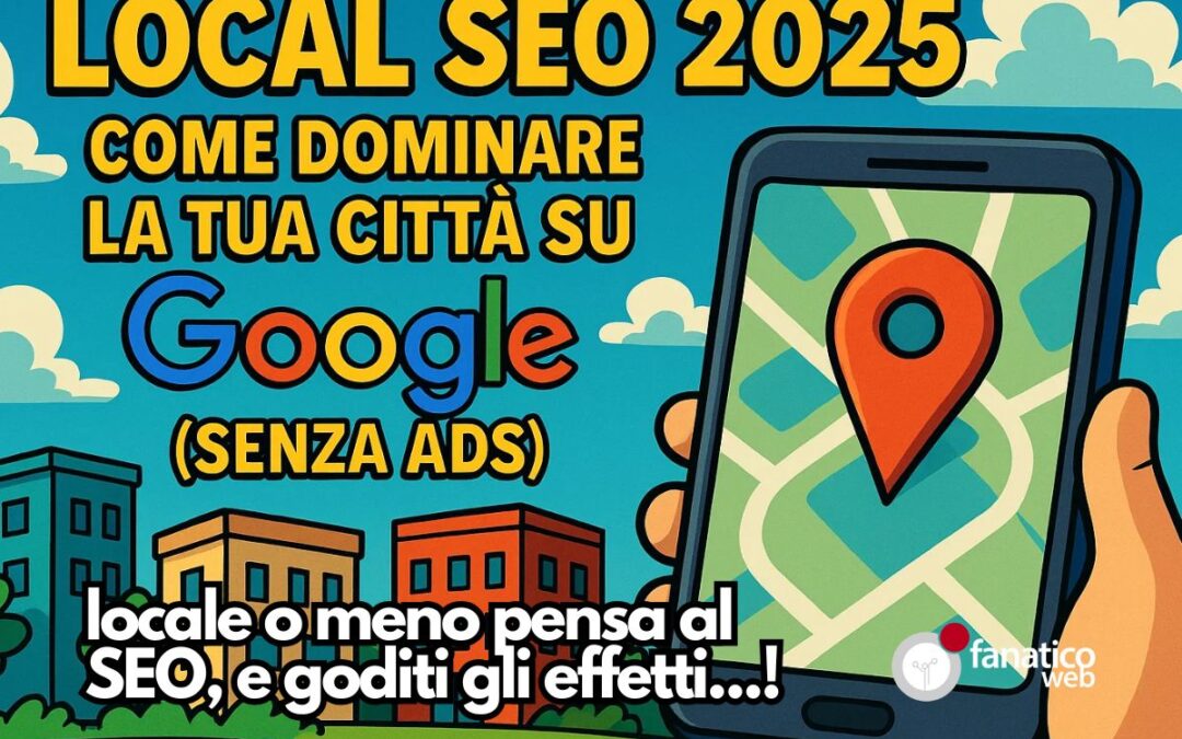 Local SEO 2025: come dominare la tua città su Google (senza Ads)
