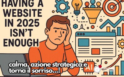 Perché avere un sito nel 2025 non basta più (e cosa serve davvero per ottenere risultati)