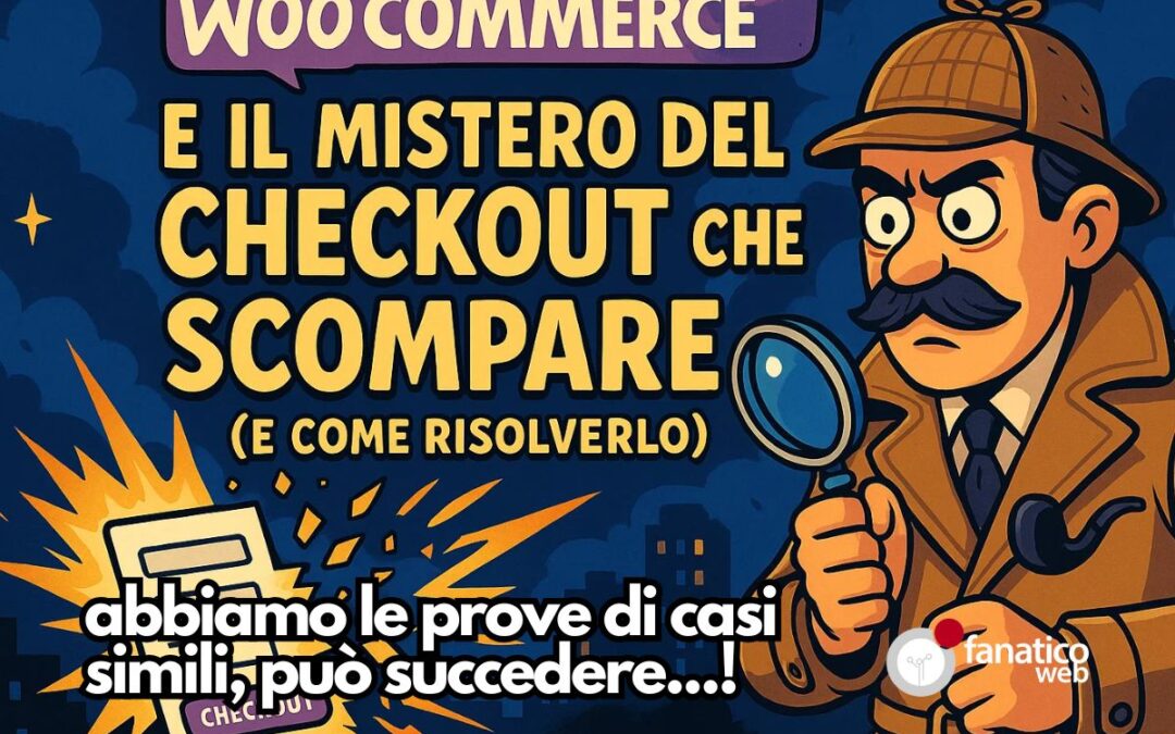 WooCommerce e il mistero del checkout che scompare (e come risolverlo)
