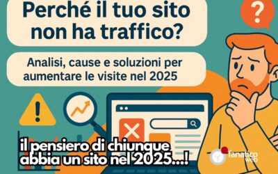 Perché il tuo sito non ha traffico? Analisi, cause e soluzioni per aumentare le visite nel 2025
