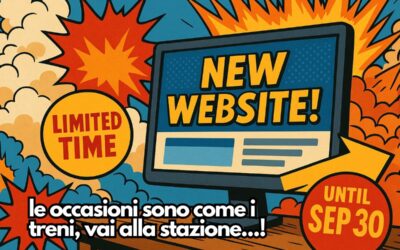 Il tuo nuovo sito web: un’offerta unica, valida solo fino al 30 settembre