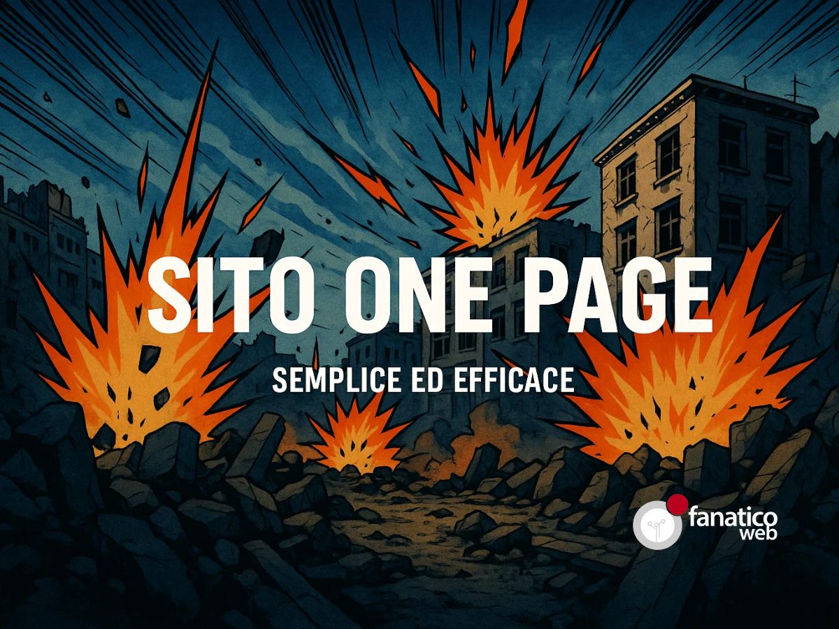 Sito semplice per attività