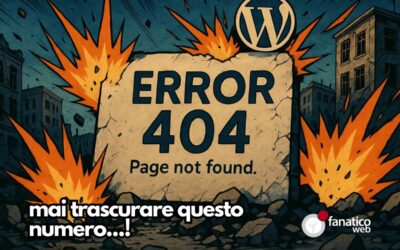 Errore 404 su WordPress: cause e soluzioni passo passo