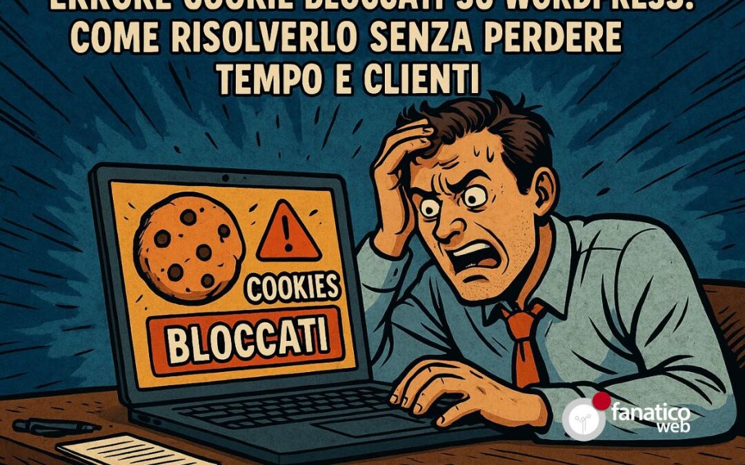 Errore cookie bloccati su WordPress: come risolverlo senza perdere tempo e clienti