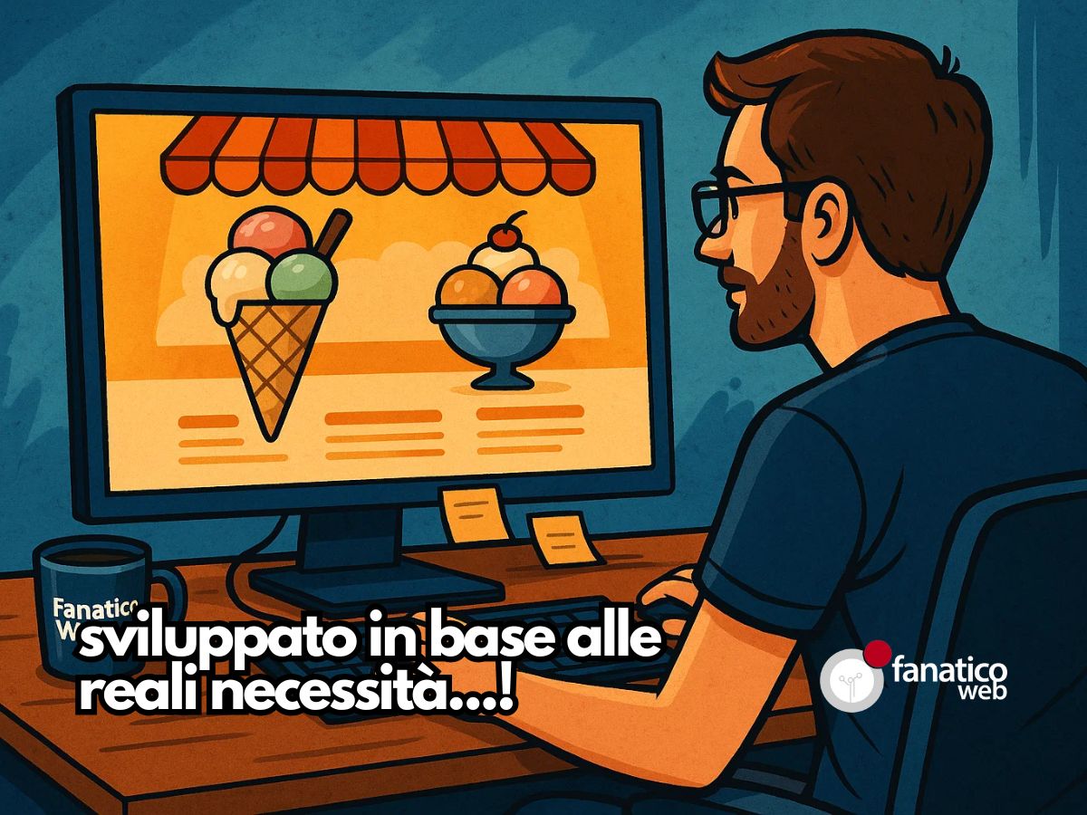 Creazione sito web gelateria