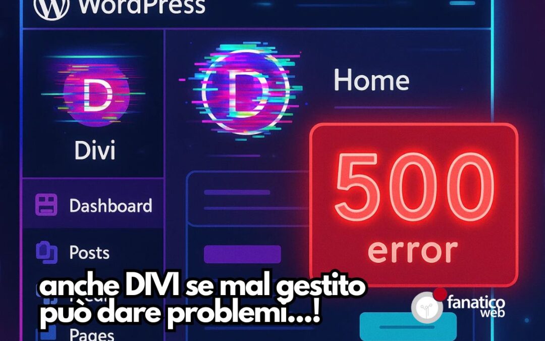 Quando il Visual Builder di DIVI non si apre: compare l’errore 500 e come risolverlo