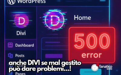 Quando il Visual Builder di DIVI non si apre: compare l’errore 500 e come risolverlo