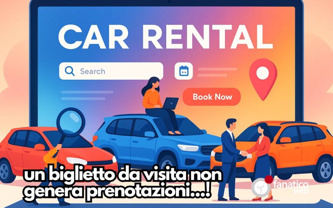Siti web per noleggio auto: come creare un sito che porta prenotazioni reali nel 2025