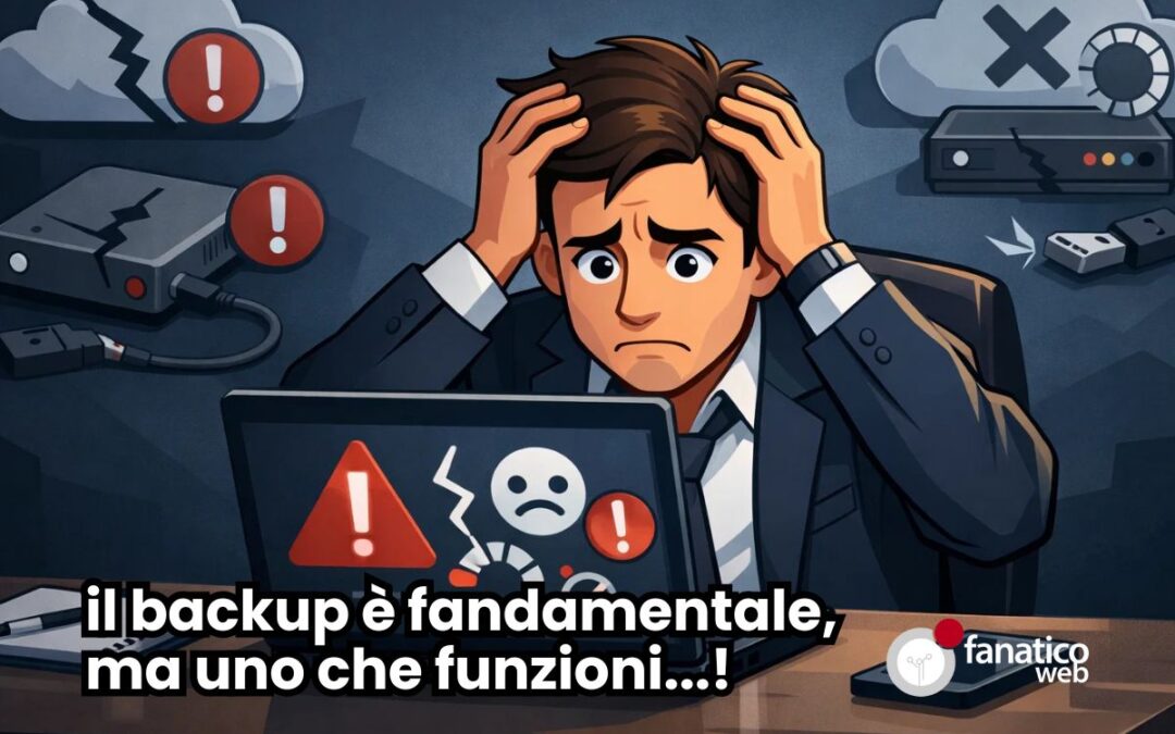 Backup WordPress: perché quelli che hai non ti salveranno quando il sito va giù
