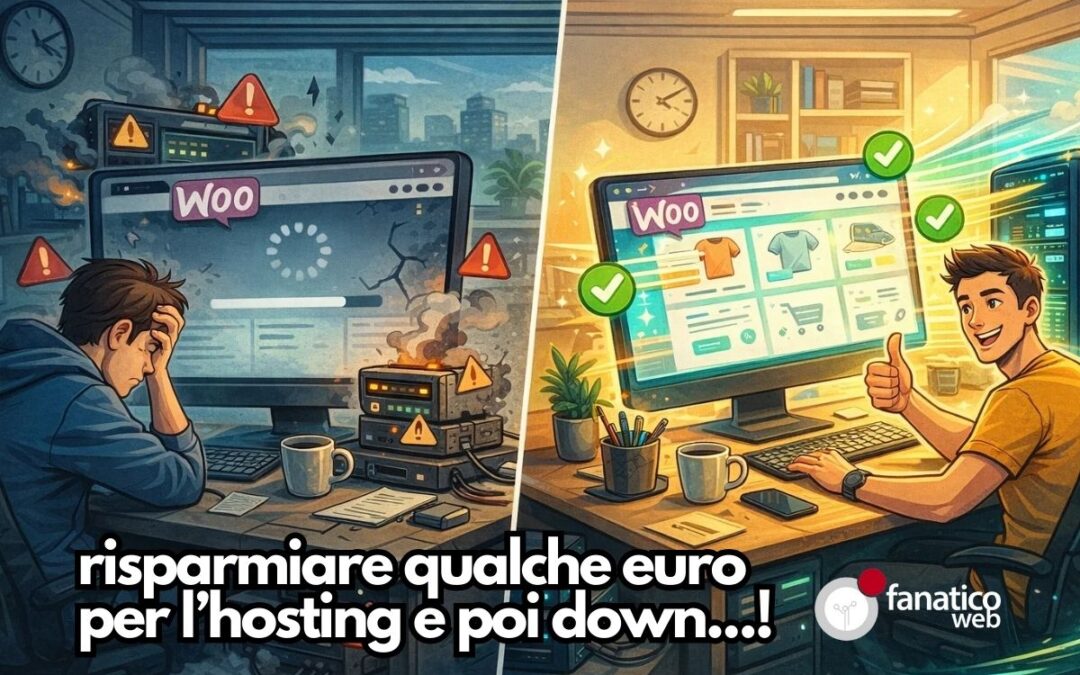 WooCommerce poco performante e sito instabile? L’hosting è un vero fattore determinante!