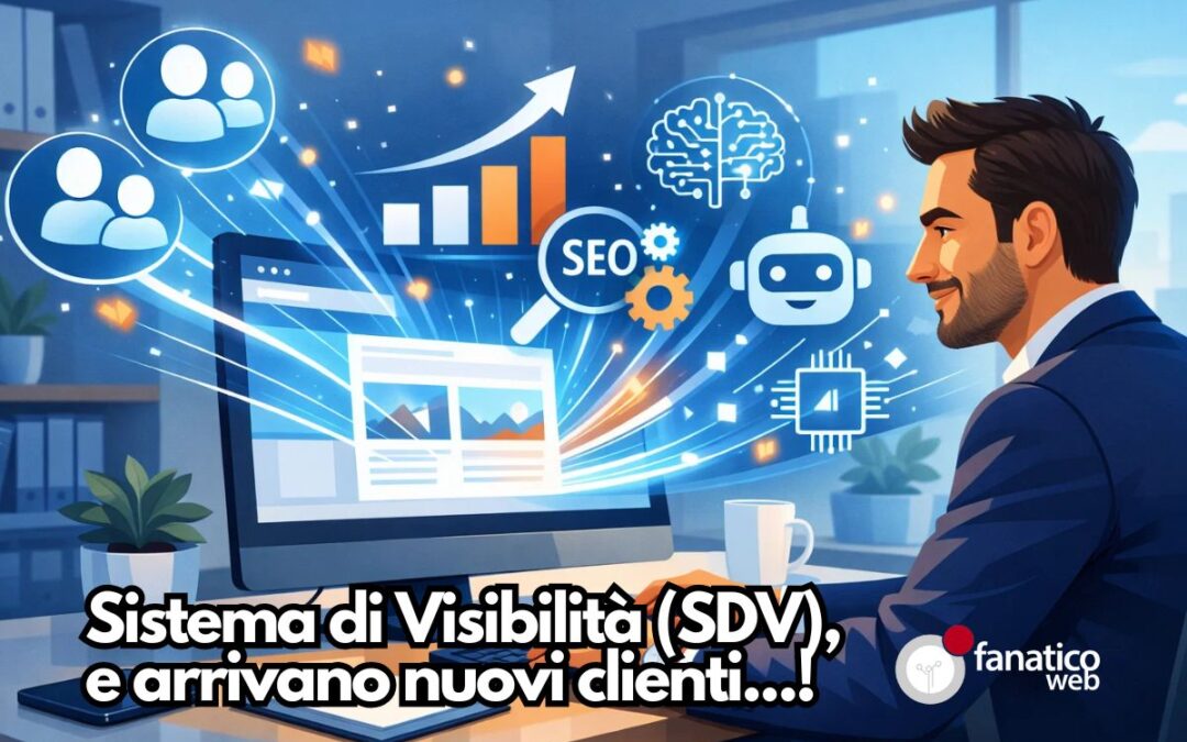 Sistema di Visibilità Online (SDV): il metodo per ottenere clienti dal sito web con ottimizzazione SEO e AI-First