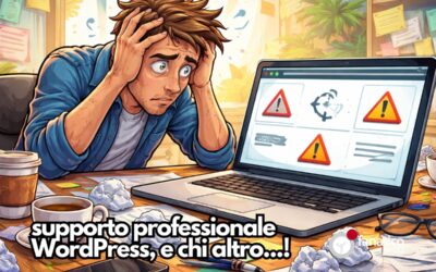 Supporto Professionale WordPress: quando il sito si rompe, chi ti salva davvero?